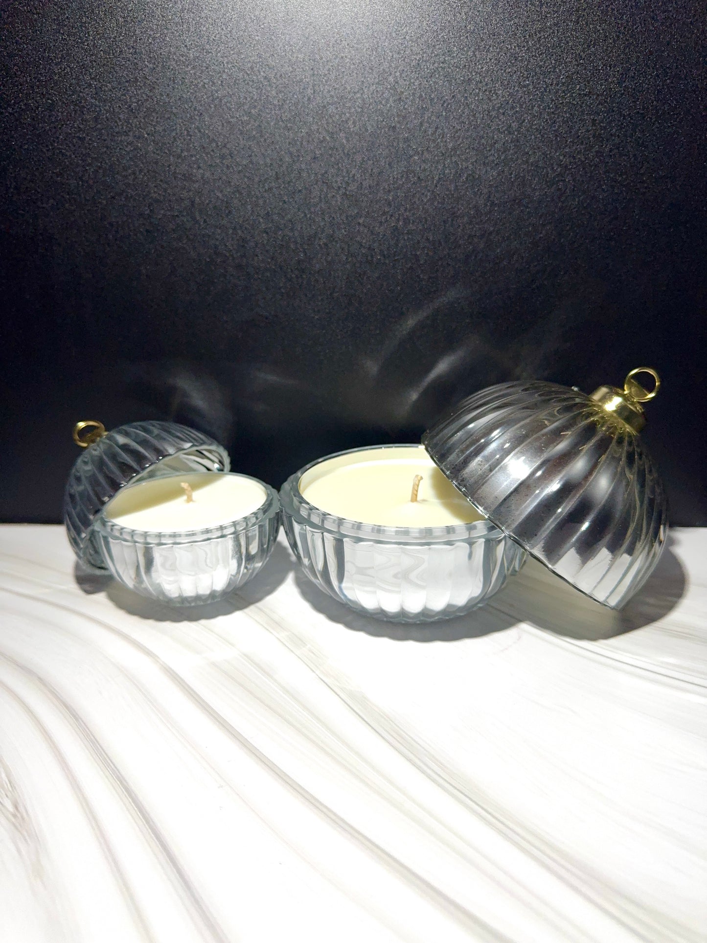 Christmas Bauble Small: Set 3 pieces - Red, Green & Gold