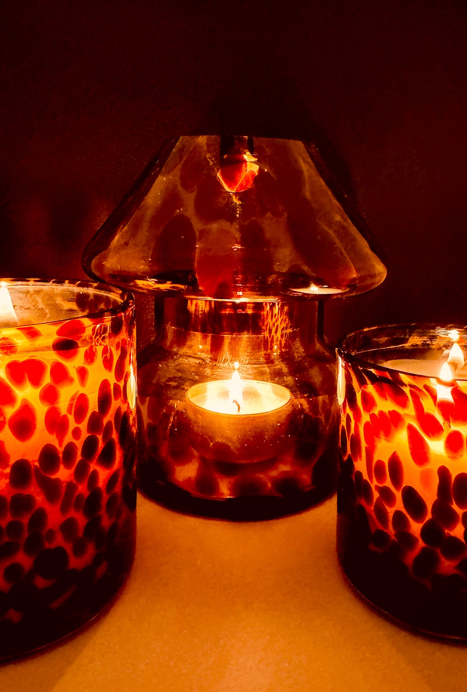 Candles-Leopard