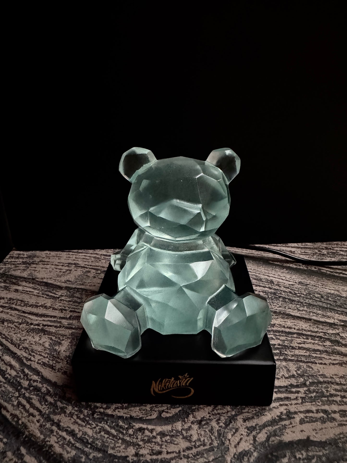 Glow in the dark bears LEDLAMP BASE INCLUDED
