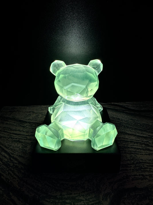 Glow in the dark bears LEDLAMP BASE INCLUDED