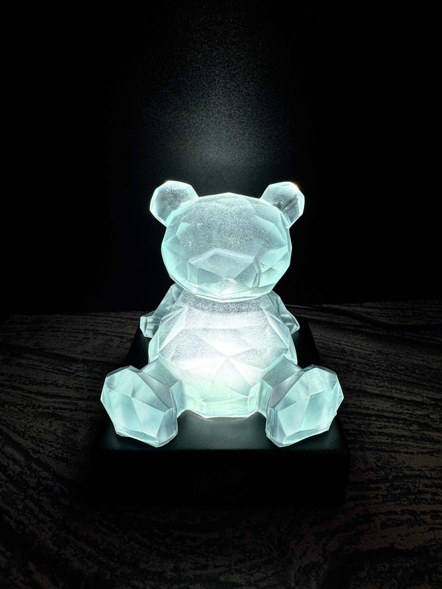 Glow in the dark bears LEDLAMP BASE INCLUDED