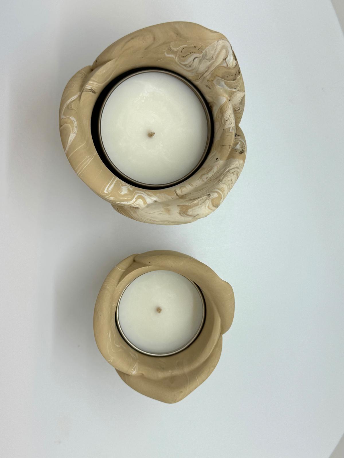 Rose Candle Holder Small