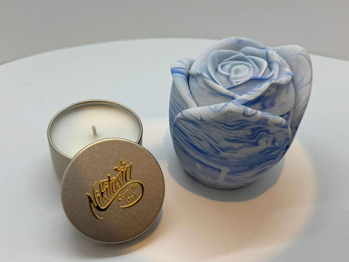 Rose Candle Holder Small