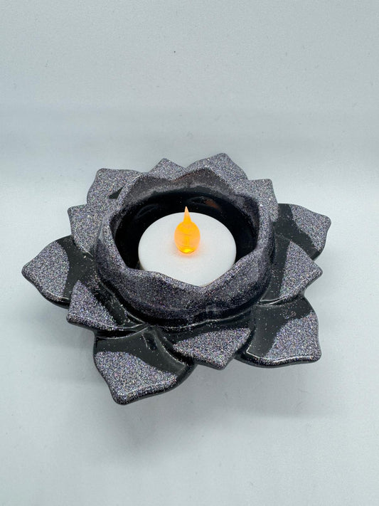 Christmas Lotus Candle Holder