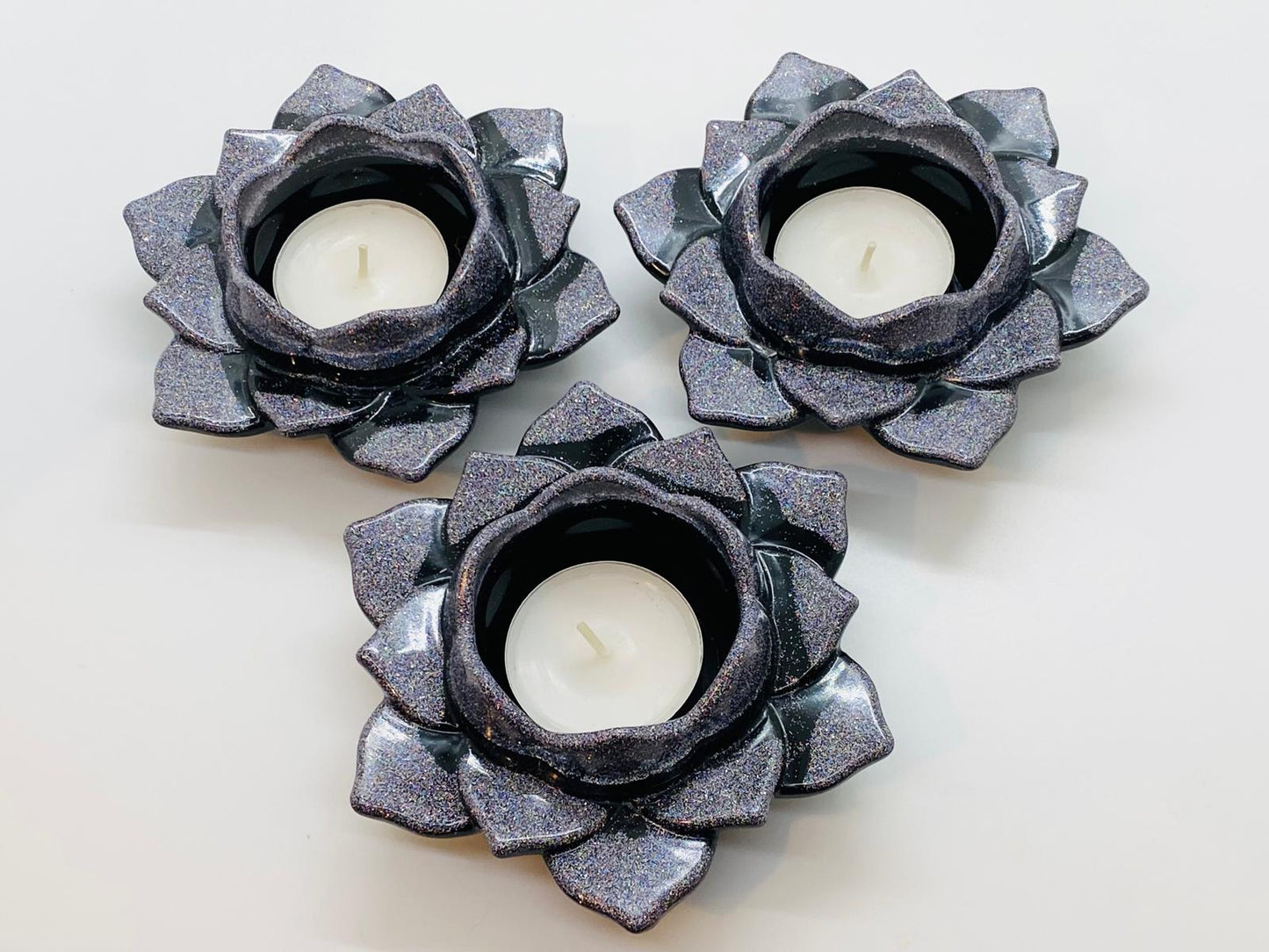 Christmas Lotus Candle Holder