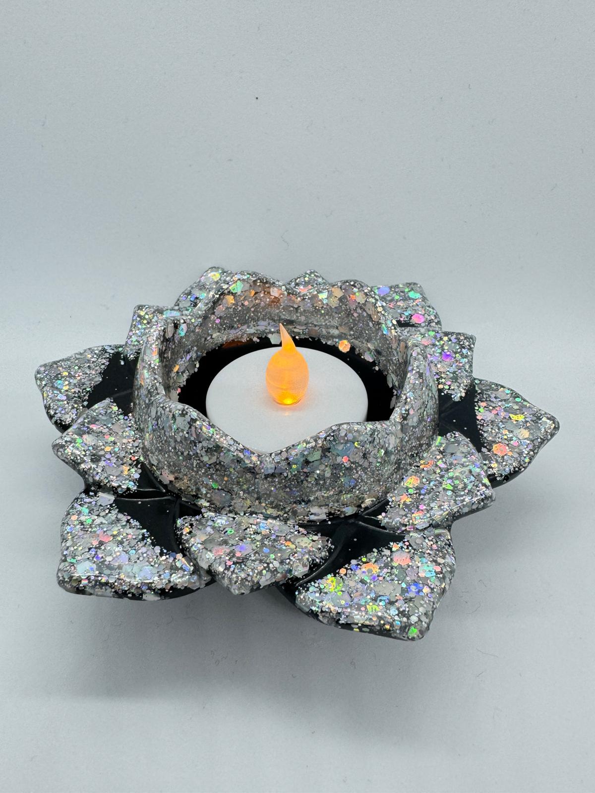 Christmas Lotus Candle Holder