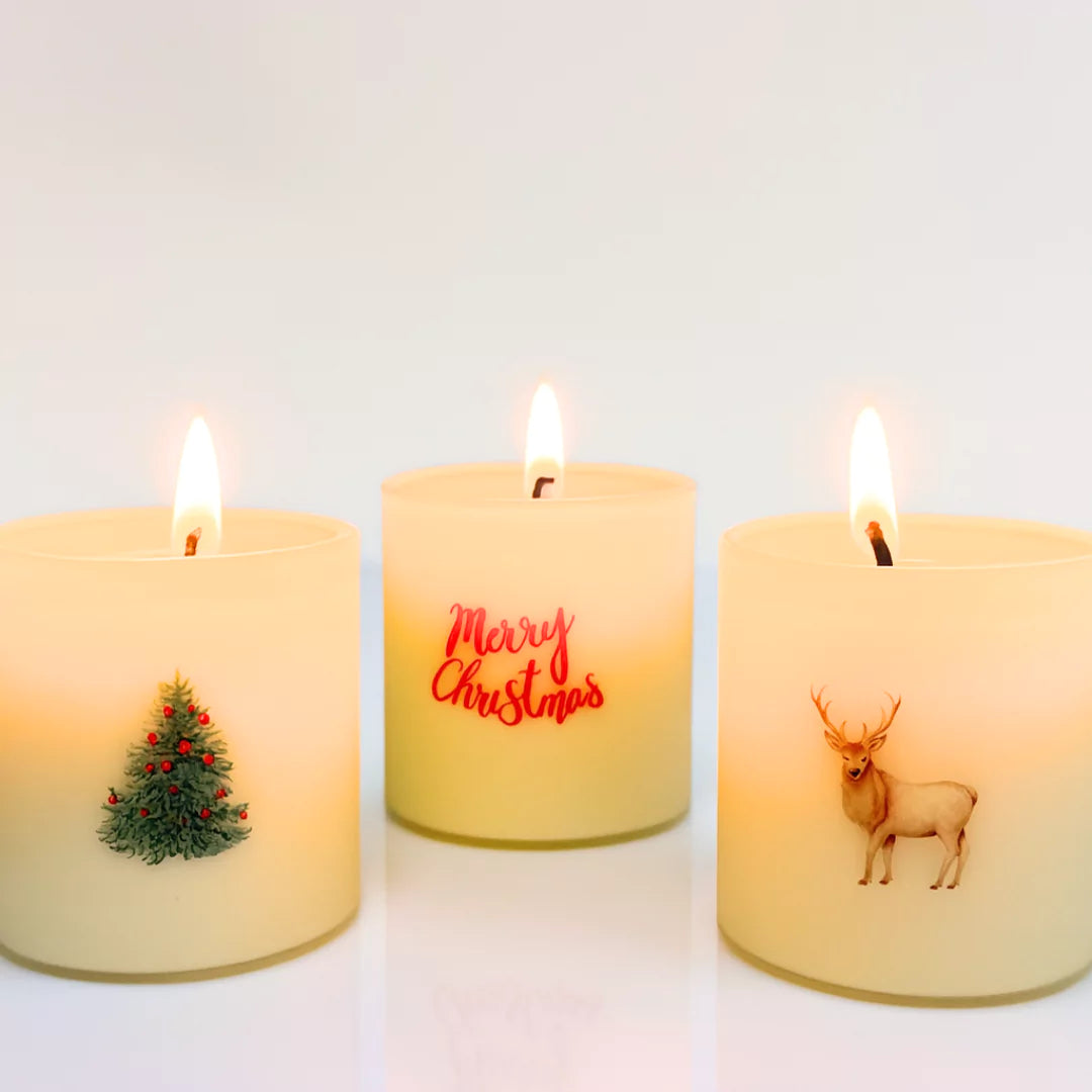 Christmas giftbox - Frosted Pearl Small - Cream white