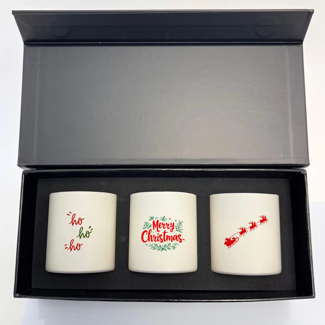 Christmas giftbox - Frosted Pearl Small - Cream white